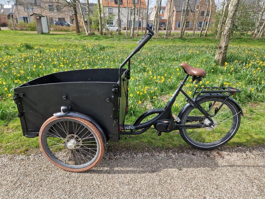 Vogue supreme bakfiets slechts 2jr oud, Fietsen en Brommers, Fietsen | Bakfietsen, Ophalen of Verzenden, Zo goed als nieuw, 4 kinderen of meer
