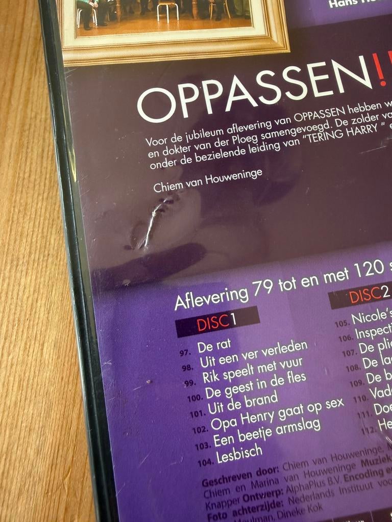 Oppassen complete seizoen 5 box dvd origineel 3 disc, Alle leeftijden, Verzenden, Gebruikt, Boxset