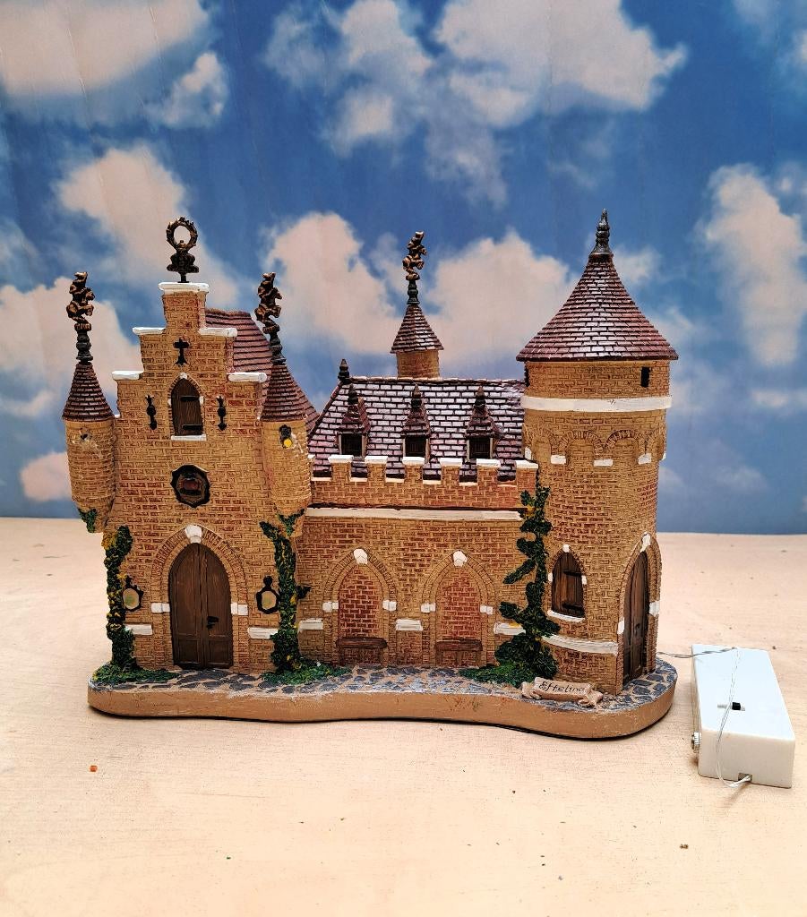 Luville Efteling - kasteel Sneeuwwitje, Diversen, Kerst, Ophalen of Verzenden, Zo goed als nieuw