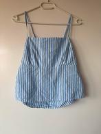 Gestreept topje met open rug!, Maat 38/40 (M), Blauw, Ophalen of Verzenden, Zo goed als nieuw