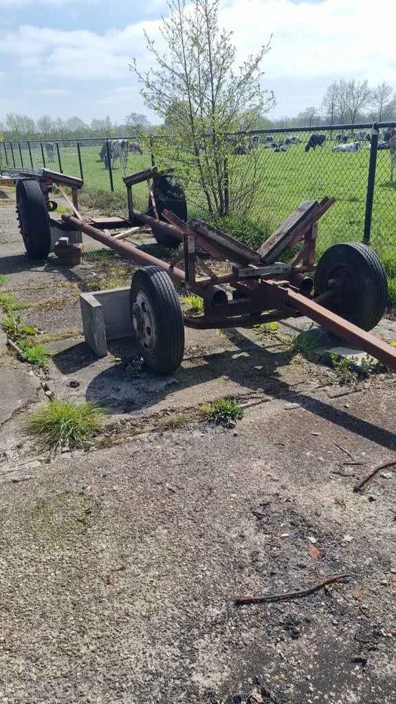 Robuuste stallingstrailer voor boten, Ophalen, Gebruikt, 9 meter of meer, Overige typen