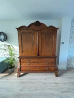 Antieke eiken kabinetkast, Ophalen