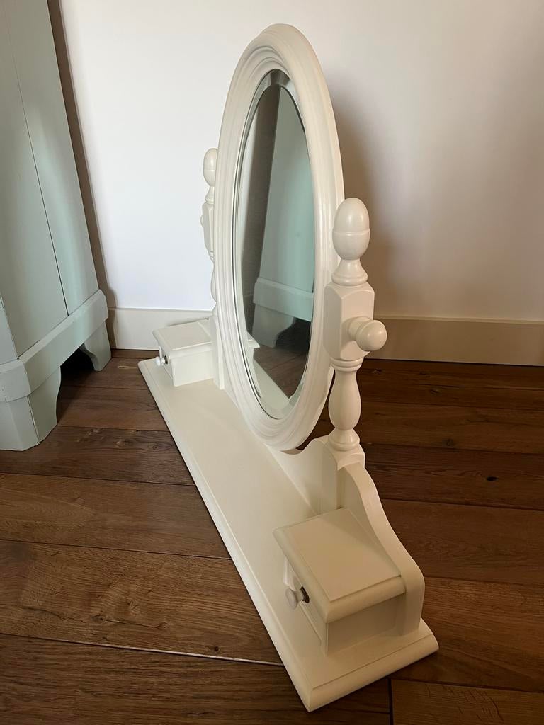 Gratis spiegel kaptafel, Ophalen, 50 tot 100 cm, Zo goed als nieuw, Minder dan 100 cm