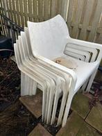 Kunststof tuinstoelen, Tuin en Terras, Ophalen, Gebruikt, Kunststof
