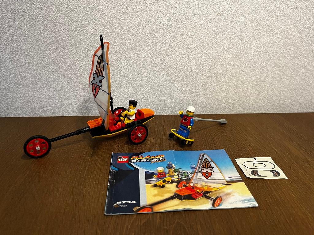 LEGO Island Xtreme Stunts 6734 Beach Cruisers, Ophalen of Verzenden, Zo goed als nieuw, Complete set, Lego