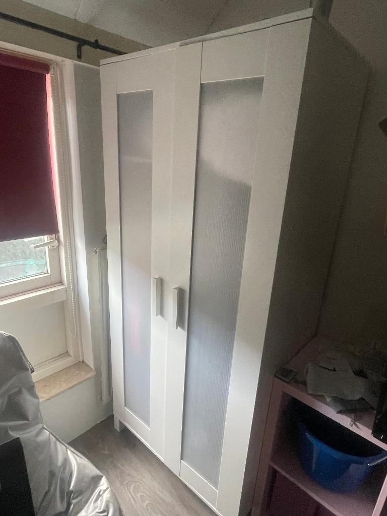 IKEA ANEBODA kledingkast 180 bij 80 cm, Huis en Inrichting, Kasten | Kledingkasten, Ophalen, Met deur(en), 50 tot 100 cm, Zo goed als nieuw