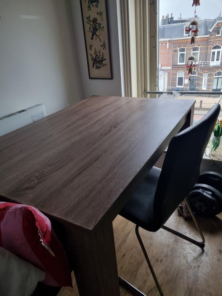 Eettafel 120x80, Huis en Inrichting, Tafels | Eettafels, Ophalen, Gebruikt, 100 tot 150 cm, 50 tot 100 cm