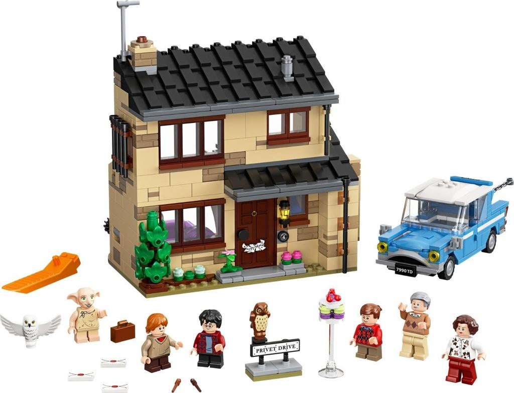 Privet drive 75968, Gebruikt, Lego, Harry Potter, Ophalen of Verzenden