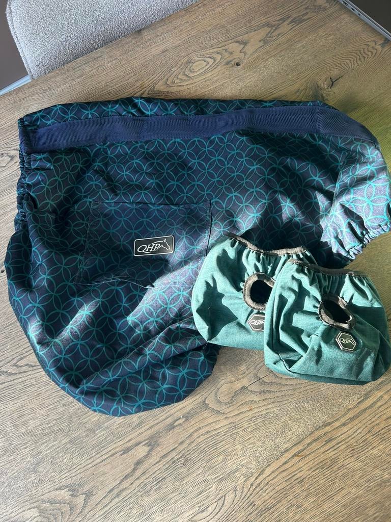 Zadelhoes + Beugelhoesjes, Ophalen of Verzenden, Zo goed als nieuw