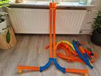 Hotwheels hoge racebaan en losse banen, Ophalen, Gebruikt, Handmatig, Hot Wheels