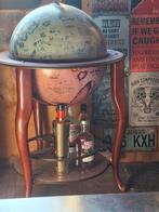 Antieke Globe Bar - Drankenkast in Wereldbol Vorm, Ophalen, Gebruikt