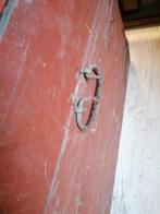 ZEER OUDE HOUTEN SCHEEPS KIST 84X56X50 CM IN GELEEFDE STAAT., Ophalen