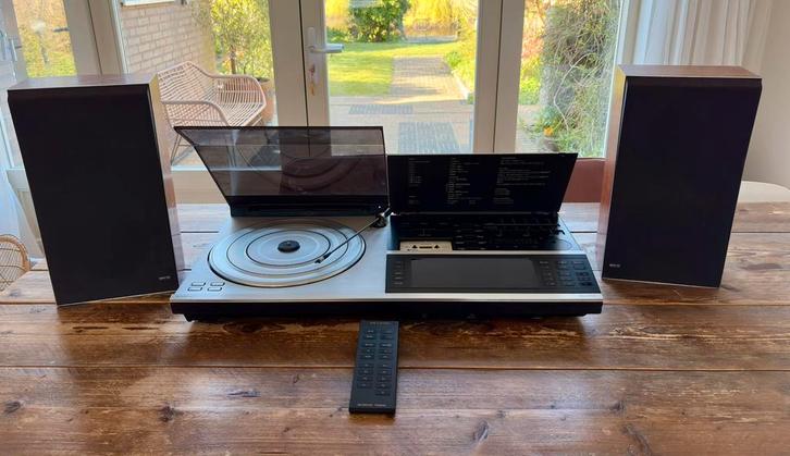 Bang & Olufsen Beocenter 7007 met speakers + afstandsbed., Audio, Tv en Foto, Stereo-sets, Gebruikt, Cassettedeck, Tuner of Radio