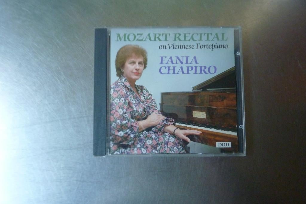 Mozart Recital On Viennese Fortepiano - Fania Chapiro, Ophalen of Verzenden, Classicisme, Zo goed als nieuw, Overige typen