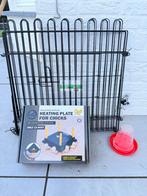 Kippenren met warmteplaat en drinkbakje, Dieren en Toebehoren, Ophalen, Zo goed als nieuw, Kippenhok of Kippenren