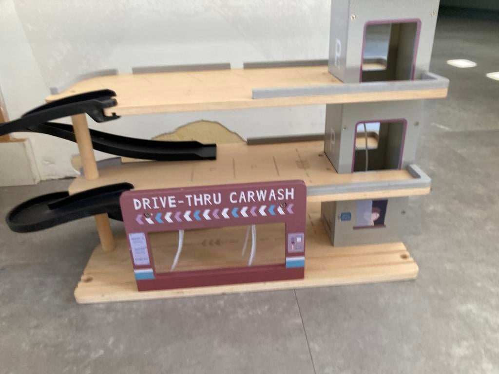 Little dutch parkeer garage, Ophalen, Gebruikt
