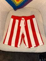 H&M gestreepte korte broek rood/wit maat 104, Kinderen en Baby's, Kinderkleding | Maat 104, Ophalen of Verzenden, Zo goed als nieuw