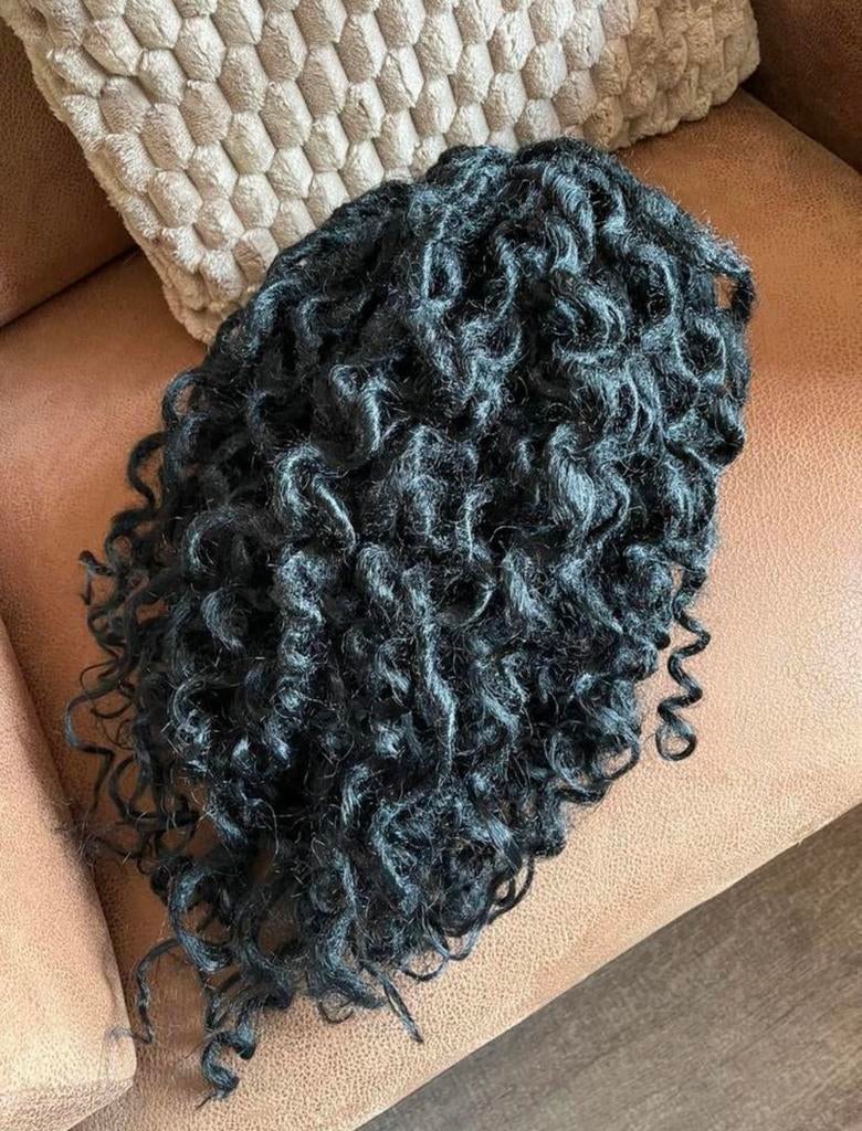 Nieuwe zwarte Dreads dreadlocks krul 59 st, Sieraden, Tassen en Uiterlijk, Uiterlijk | Haarverzorging, Ophalen, Nieuw, Pruik of Haarverlenging