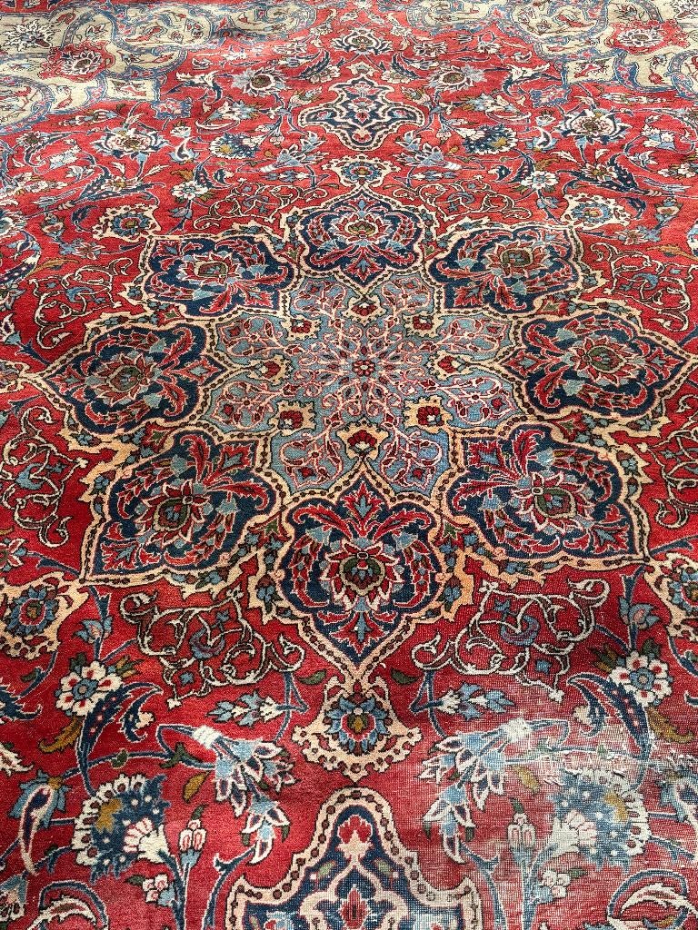 Perzische tapijt, Ophalen, Gebruikt, Zie foto's, 200 cm of meer