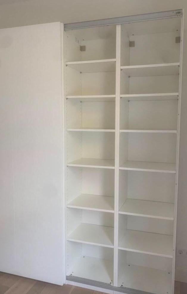 IKEA PAX kledingkast 200x35x236cm, Bezorg-/montageoptie, Met deur(en), IKEA PAX, Gebruikt, 200 cm of meer