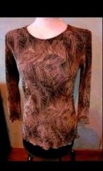 Bruin t-shirt, Bruin, Maat 42/44 (L), Ophalen of Verzenden, Zo goed als nieuw