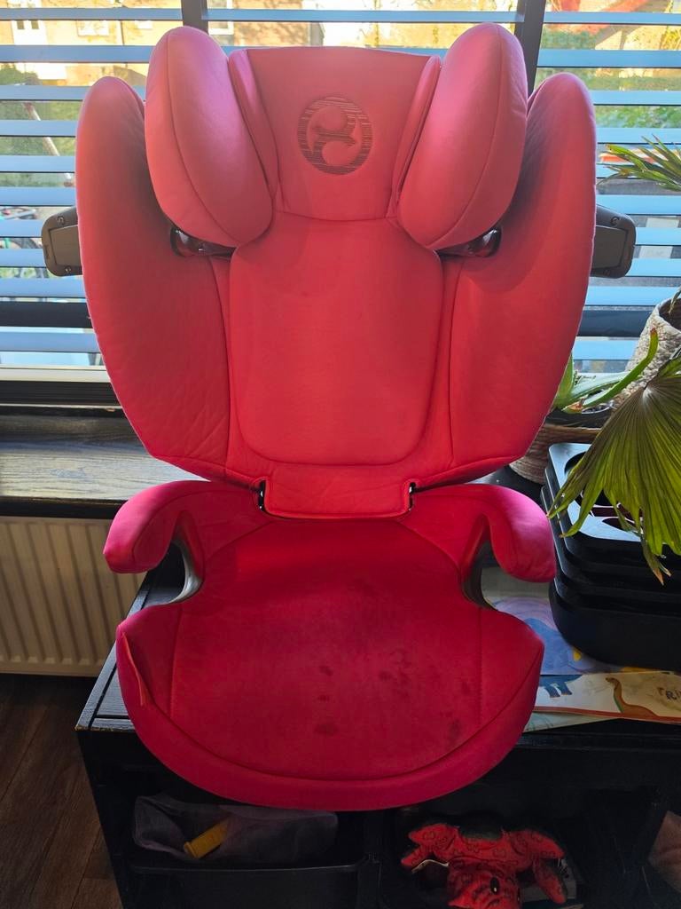 Cybex autostoel roze, Ophalen
