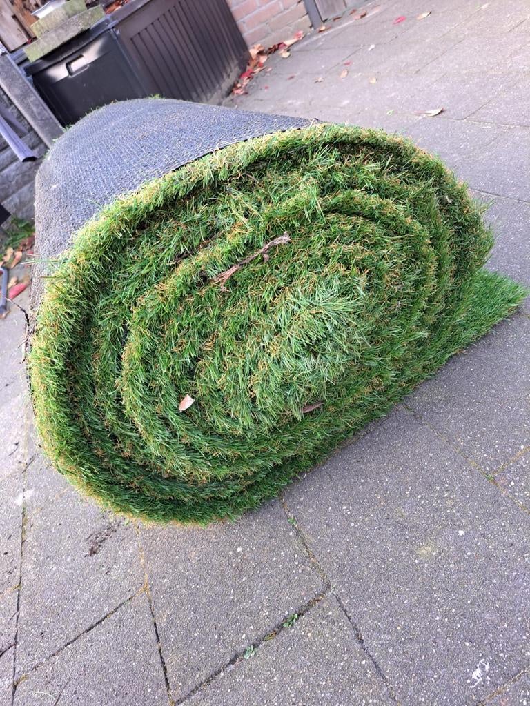 Overgebleven stuk Kunstgras, Tuin en Terras, Ophalen, Nieuw, Minder dan 10 m²