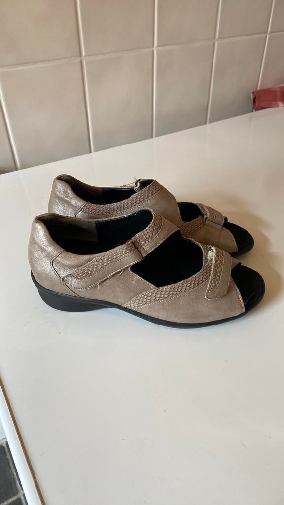 Durea schoenen mt 4 is mt 37 wijdte H zgan, Kleding | Dames, Schoenen, Schoenen met lage hakken, Beige, Ophalen of Verzenden, Zo goed als nieuw