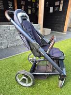 Nette Mutsy IGO Farmer Jeans Blauw Kinderwagen, Gebruikt, Mutsy, Verstelbare duwstang, Ophalen
