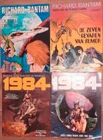 4x Sciencefiction Strips : 2x Richard Bantam • 2x 1984, Meerdere stripboeken, Verzenden