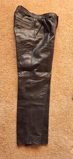 Leren broek maat 42 ong 76cm taille, Ophalen of Verzenden, Zo goed als nieuw, Zwart