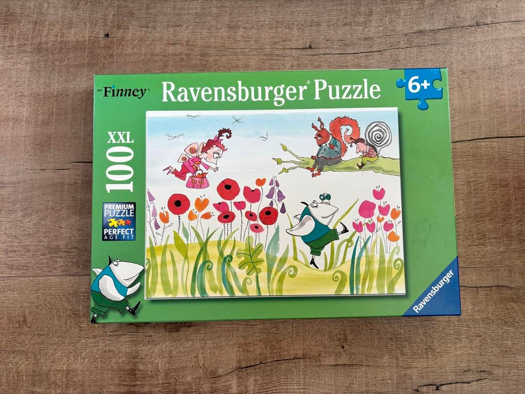 Ravensburger Finney XXL 100 stukjes puzzel, Ophalen of Verzenden, 10 tot 50 stukjes, Zo goed als nieuw, 6 jaar of ouder