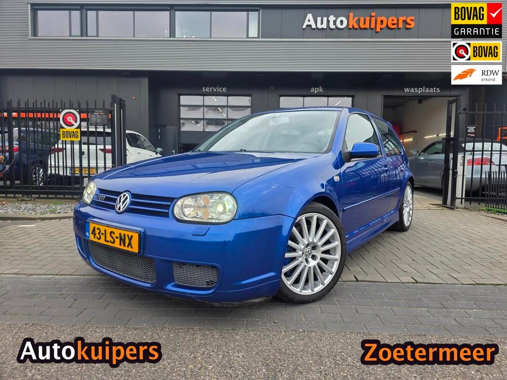 Volkswagen Golf 3.2 V6 R32 | ORIGINEEL NL | NAP | DEALER OND, Auto's, Keurmerk '100% Onderhouden', 12 maanden, Gebruikt, 3189 cc
