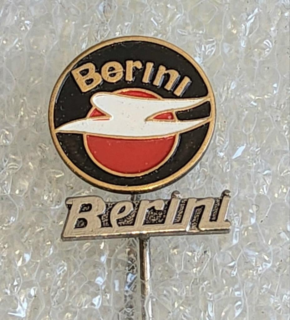 2 Speldjes BERINI Bromfiets, Ophalen of Verzenden, Gebruikt, Merk, Speldje of Pin