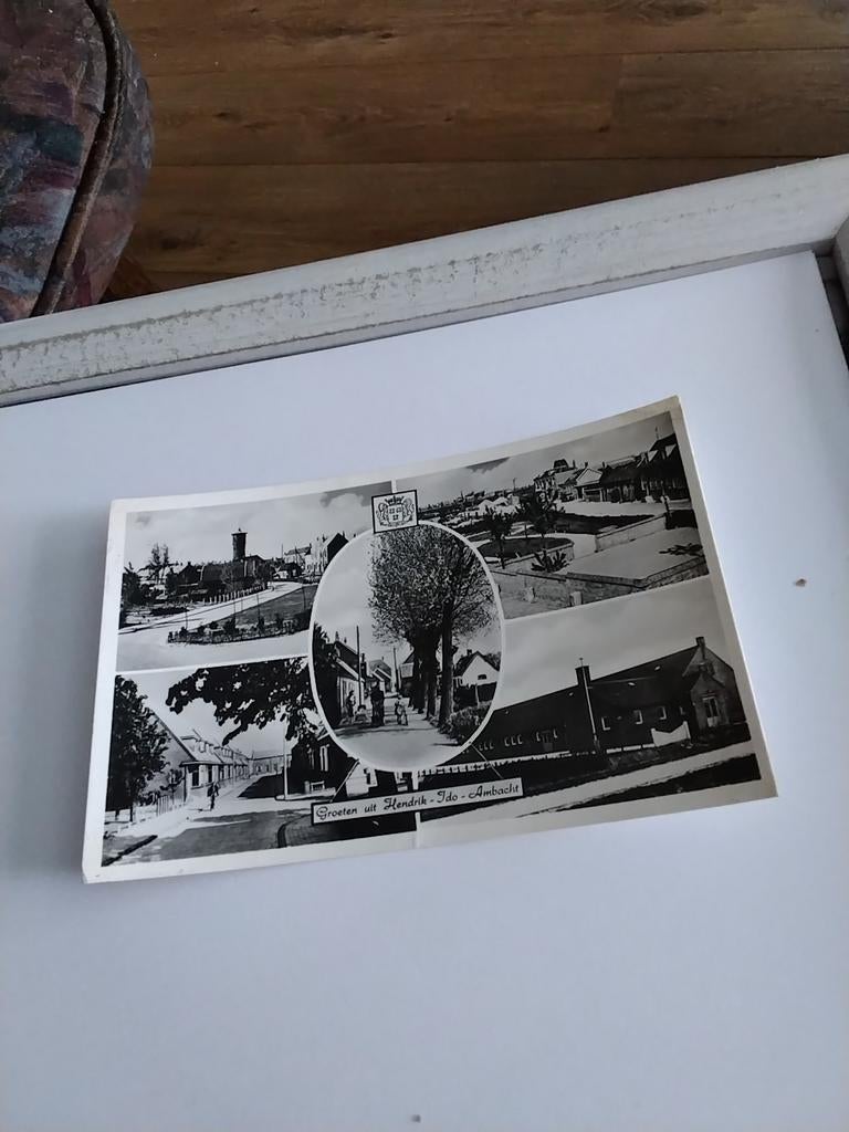 GROETEN UIT HENDRIK IDO AMBACHT, Verzamelen, Ansichtkaarten | Nederland, Ophalen of Verzenden, 1960 tot 1980, Zuid-Holland
