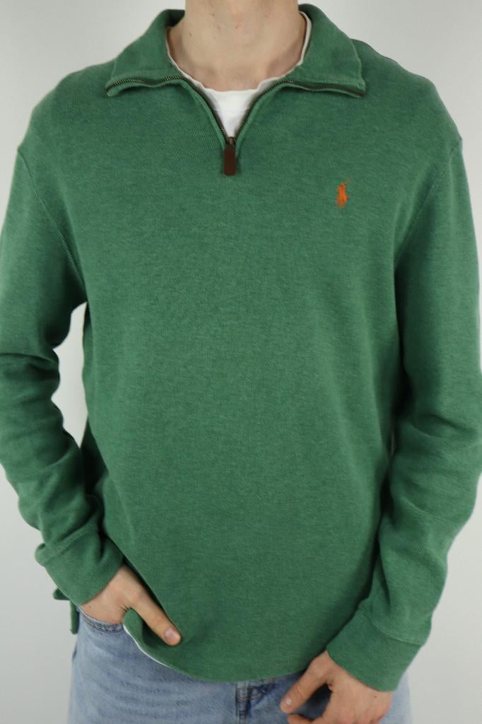 Ralph Lauren trui met kwart rits - M, -, Maat 48/50 (M), -, Ralph Lauren