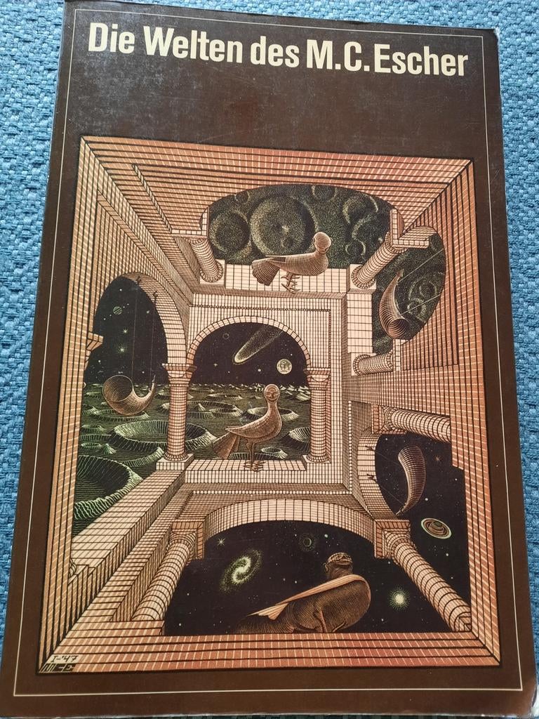 Die Welten des M.C. Escher - Softcover, Ophalen of Verzenden, Gelezen, Grafische vormgeving, M.C. Escher