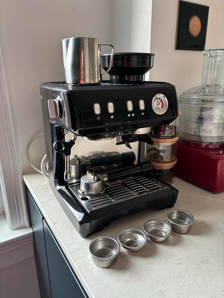 Solis Grind & Infuse Compact - heeft een defect, Witgoed en Apparatuur, Koffiezetapparaten, Gebruikt, Gemalen koffie, Espresso apparaat