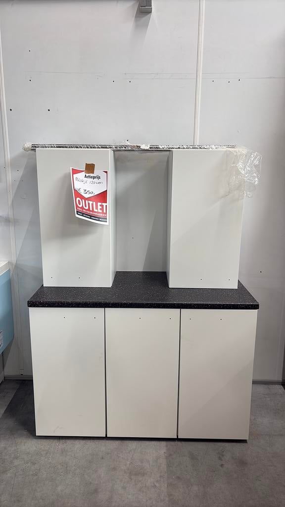 Bruynzeel Keukens Outlet - Pantry blokjes, Huis en Inrichting, Ophalen, 100 tot 150 cm, Wit, Nieuw