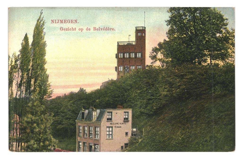 946793 Nijmegen Belvedere Reclame vlak te huur  Onbeschreven