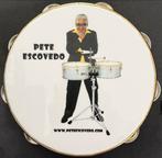 Pete Escovedo Tamboerijn - Handpercussie tambourine, Muziek en Instrumenten, Percussie, Ophalen of Verzenden, Zo goed als nieuw