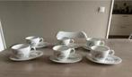 Riviera Maison Coffee & Cookies kop en schotel set 6x, Ophalen, Gebruikt, Overige stijlen, Kop(pen) en/of Schotel(s)
