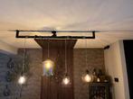 Zelfgemaakte Industriële Hanglamp, Ophalen, Gebruikt, Glas, Minder dan 50 cm
