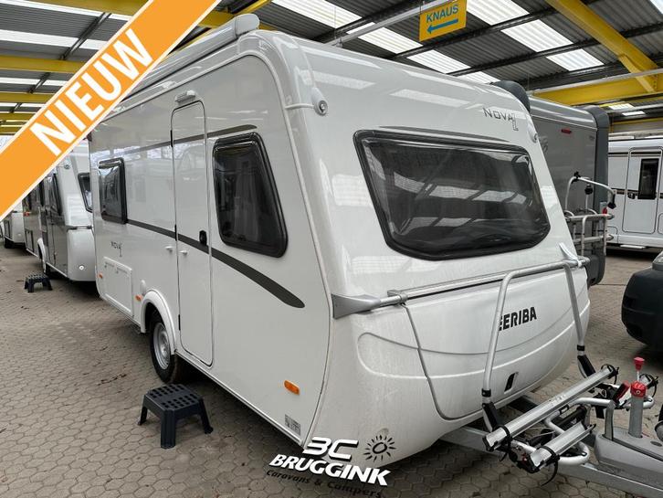 Eriba Nova Light 465 - BORCULO, Caravans en Kamperen, Caravans, Bedrijf, tot en met 3, Standaardzit, Eriba, Frans bed, Overige typen