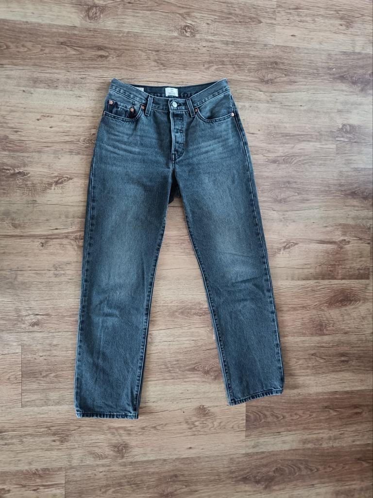 Levi's spijkerbroek maat 27 S model 901 90's grijs, Nieuw, Ophalen of Verzenden, W27 (confectie 34) of kleiner, Levi’s