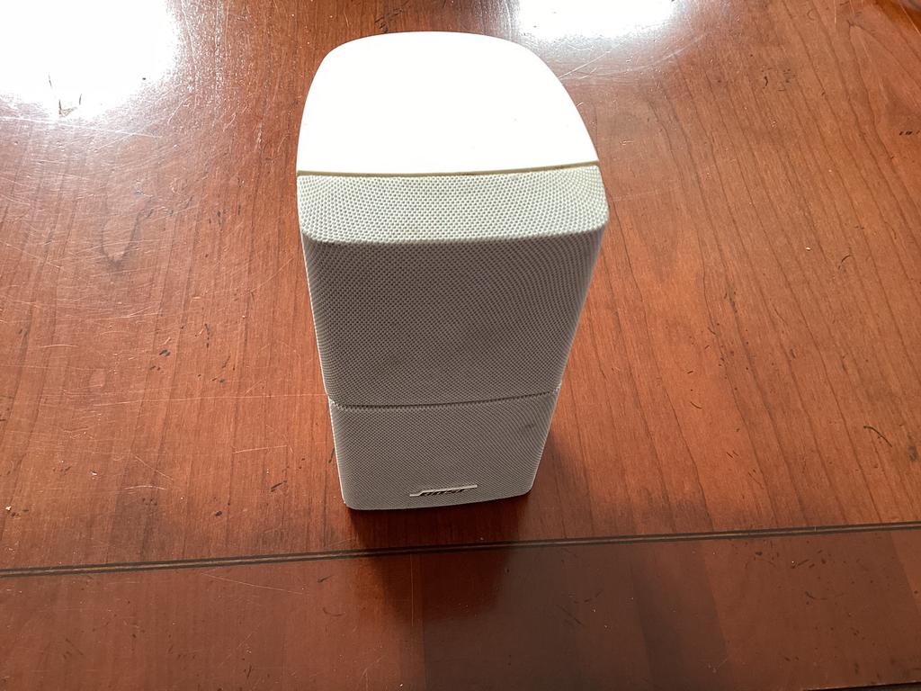 Bose double cube speakers wit, 1x, Audio, Tv en Foto, Luidsprekers, Ophalen of Verzenden, Zo goed als nieuw, 60 tot 120 watt, Bose