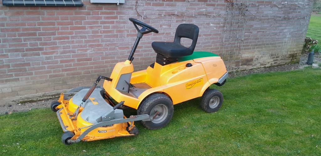 Stiga villa zitmaaier, Ophalen, Stiga, Mulchfunctie