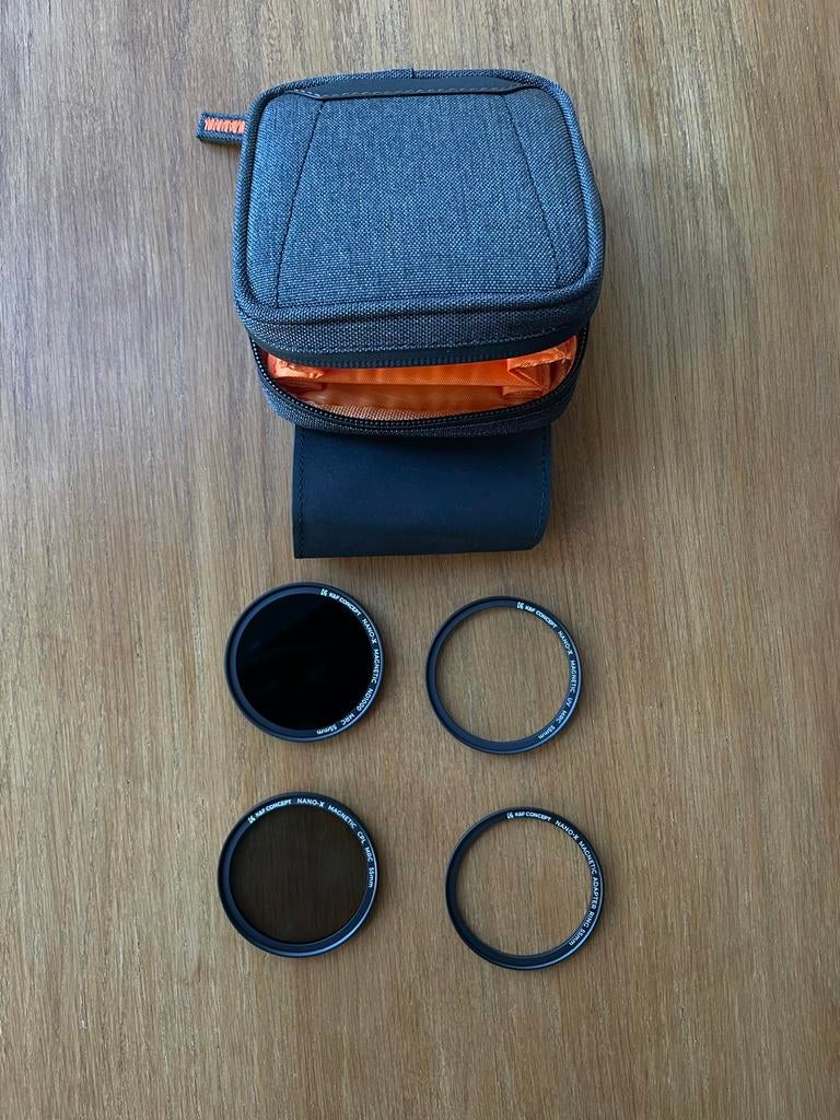 K&F Concept Nano-X Magnetic filter 55mm(CPL + ND1000 + UV), Overige merken, Overige typen, Ophalen of Verzenden, Zo goed als nieuw