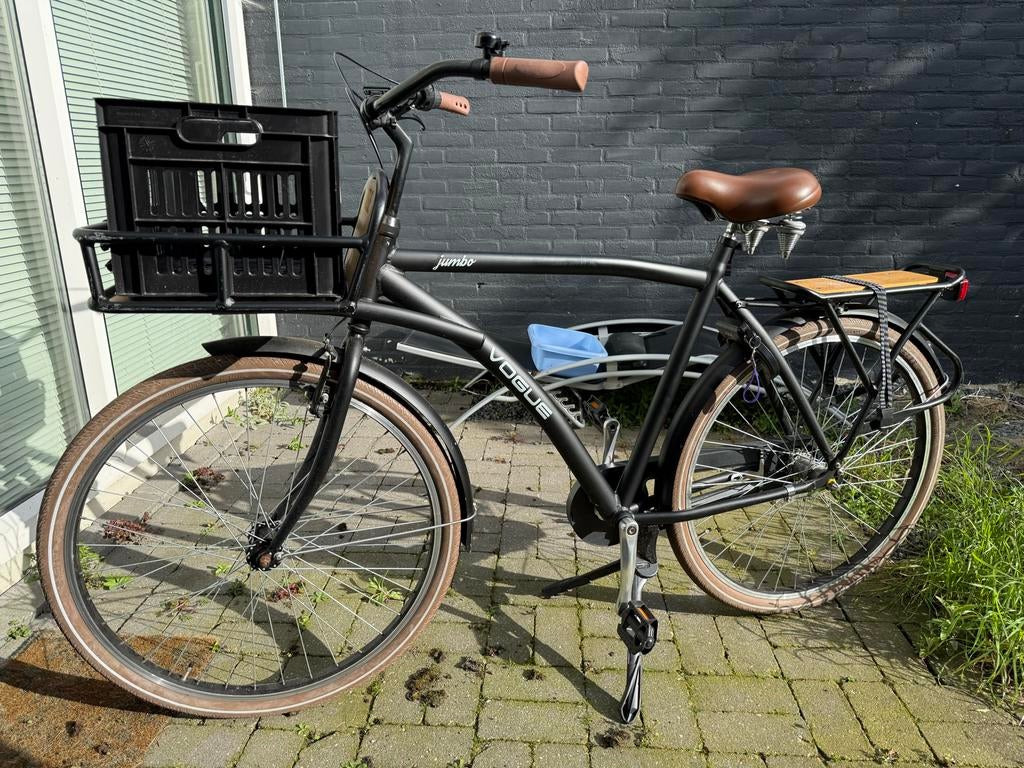 Vogue Jumbo N3 - Goede staat, comfortabel, Fietsen en Brommers, Fietsen | Heren | Herenfietsen, Gebruikt, Versnellingen, 57 tot 61 cm