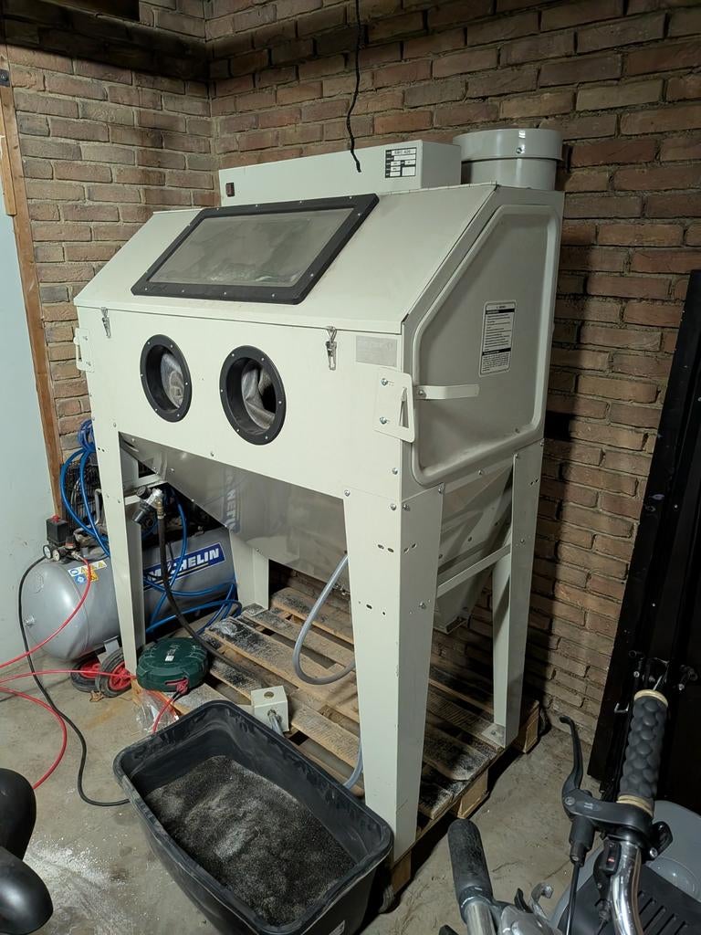 Straalkast groot, 420 Liter, Zionair, zeer weinig gebruikt., Ophalen, Gebruikt